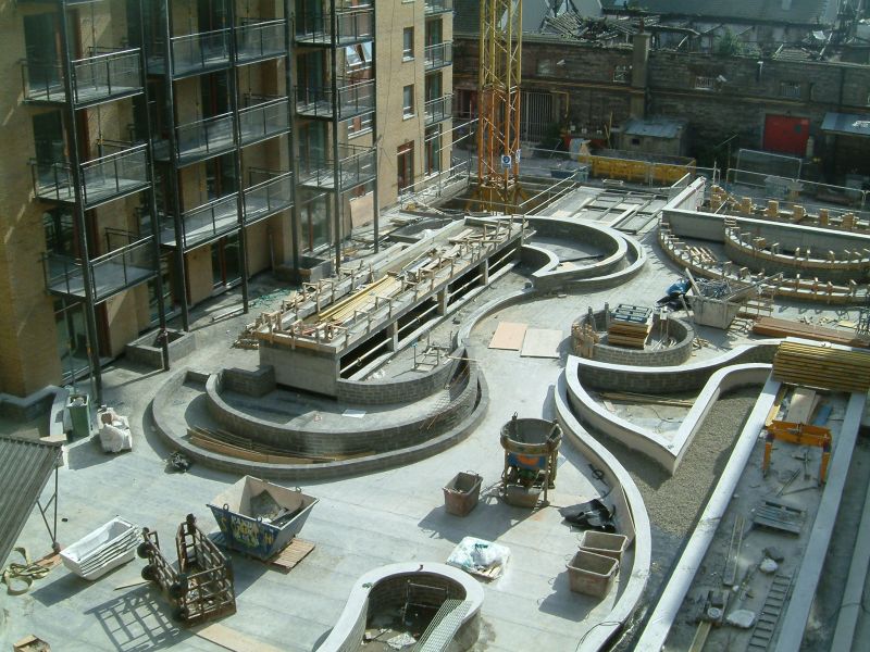 Urban Podium Courtyard